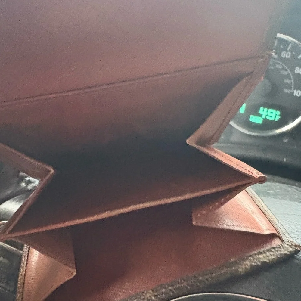 Louis Vuitton Brown Monogram Envelope Wallet
